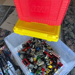 Legos & 2 Cases