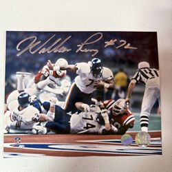 William Perry Bears Autographed Signed 8x10 Photo Beckett Hologram