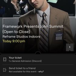 John Summit Tickets - LF 2 Tickets Meet At Venue 