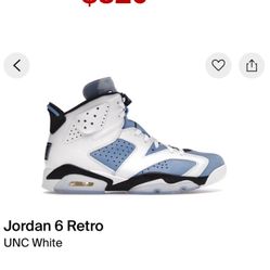 Jordan 6 retro UNC white (10)