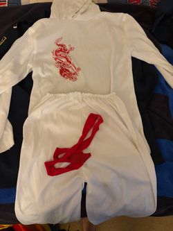 Kids White Ninja Costume