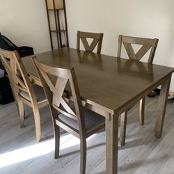 Wood Kitchen Table