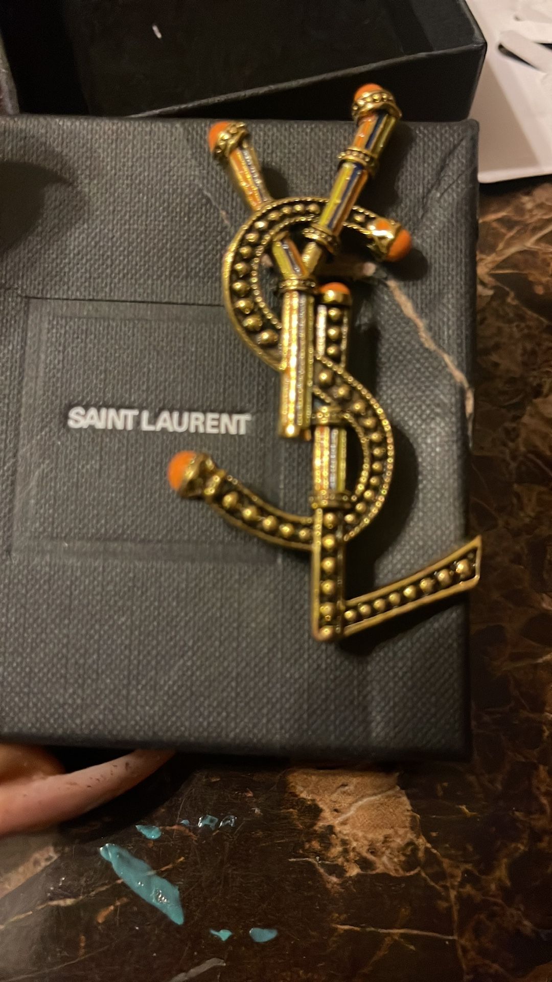 YSL Brooch