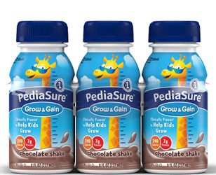 2 Packs Of Pediasure Chocolate Flavored 