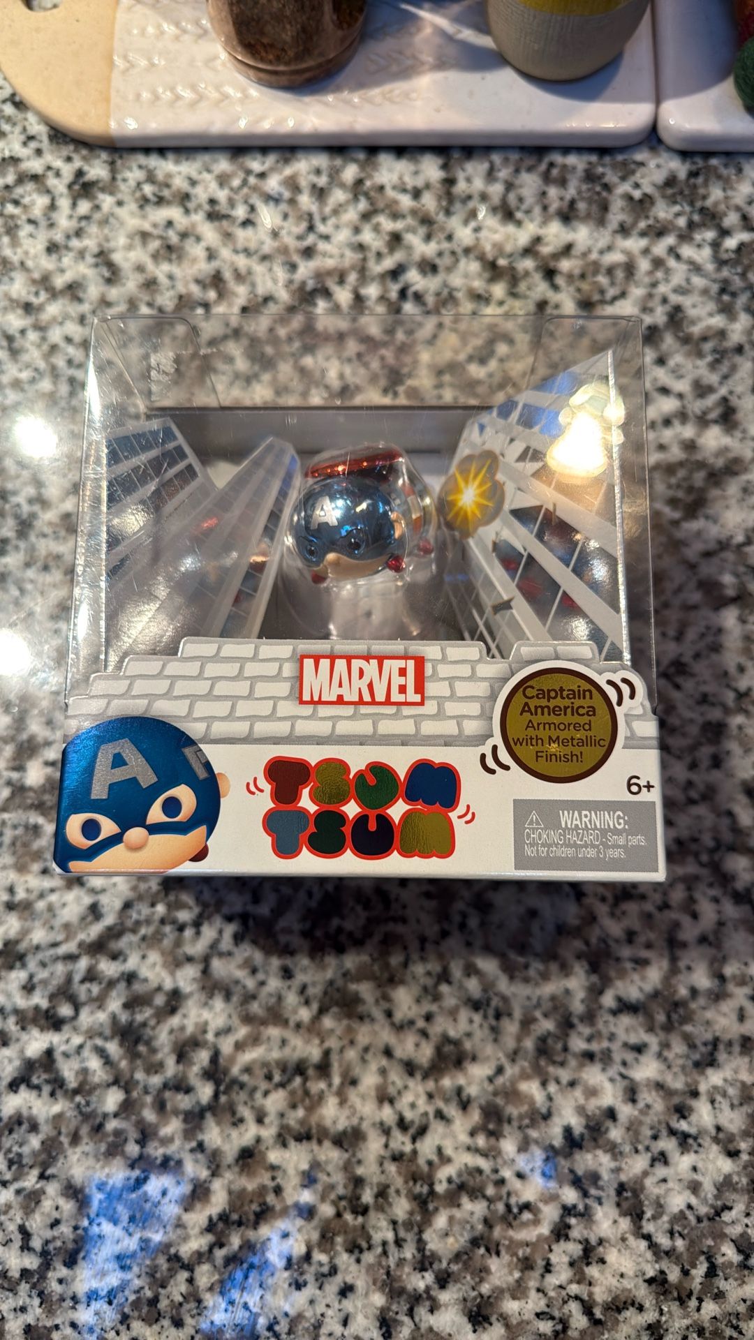 Marvel Captain America Metallic Tsum Tsum 