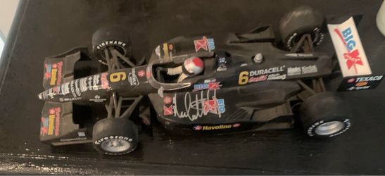 Michael Andretti autographed car