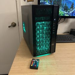 FAST Custom Built Gaming PC / Ryzen 5 1600 (6 Cores) CPU / 16GB RAM / Radeon RX 580 8GB GPU / 240GB SSD + 500GB SSD / RGB / Windows 11 Pro