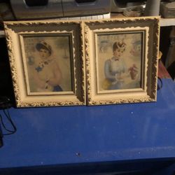 Two Paintings By Renee B Gooch