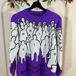 LOUIS VUITTON SWEATER PULLOVER STUDIO VERSION,  Visit Our Profile For More Items Available !!!