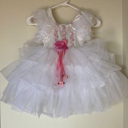 Girl Dance Costume Or Can Be Used As Flower Girl Dress 
