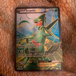 Sceptile EX Shimmering Pokemon Card