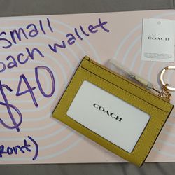 Small Coach Wallet 