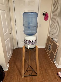 Ceramic Water Crock Dispenser with Stand