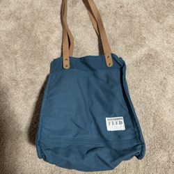 FEED canvas shoulder bag