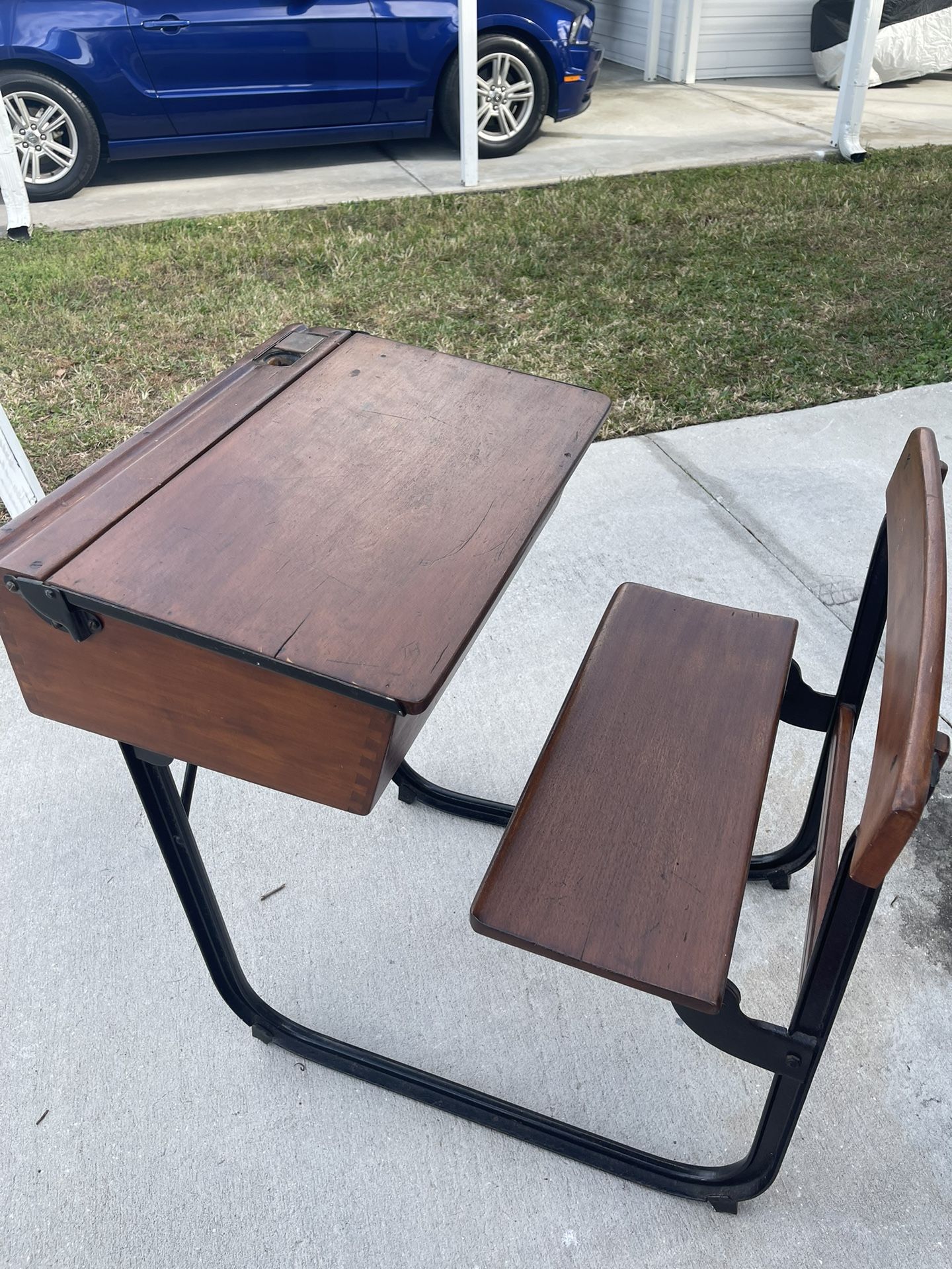 Antique school Desk