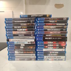 PlayStation 4 GAME LOT