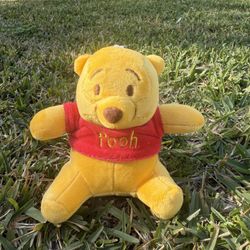 Winnie The Pooh Plush Keychain 