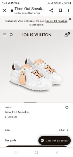 Louis Vuitton Time out Sneaker for Sale in San Antonio, TX - OfferUp