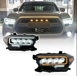 NEW LED Headlights for 3rd Gen Toyota Tacoma 2016-2023