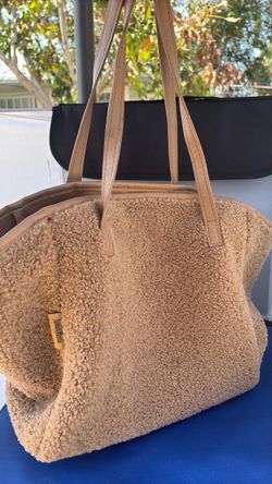 Neiman Marcus Sherpa Tote Bag