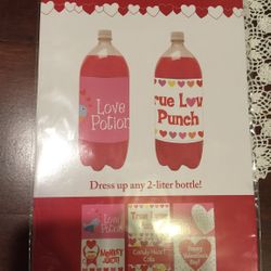 Valentine Or Wedding Bottle Labels 