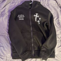 graphic zip up 
