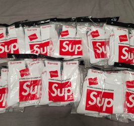 Supreme Hanes Socks