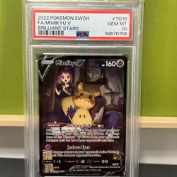 PSA 10 Mimikyu V