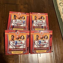 2025 topps chrome mcdonald basketball mega box