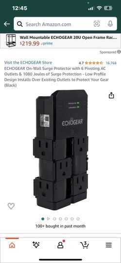 EchoGear Surge Protector