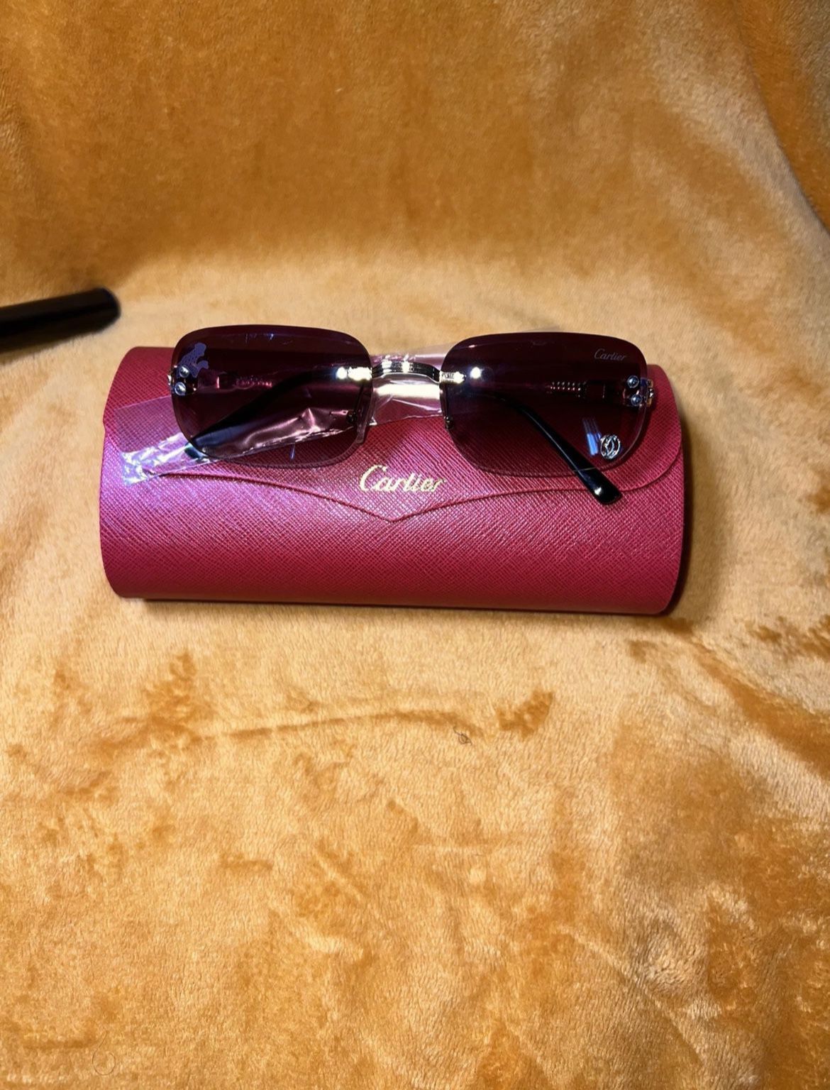Cartier Rose Gold Sunglasses 
