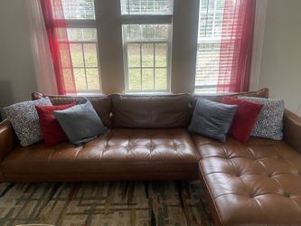 Leather Sectional