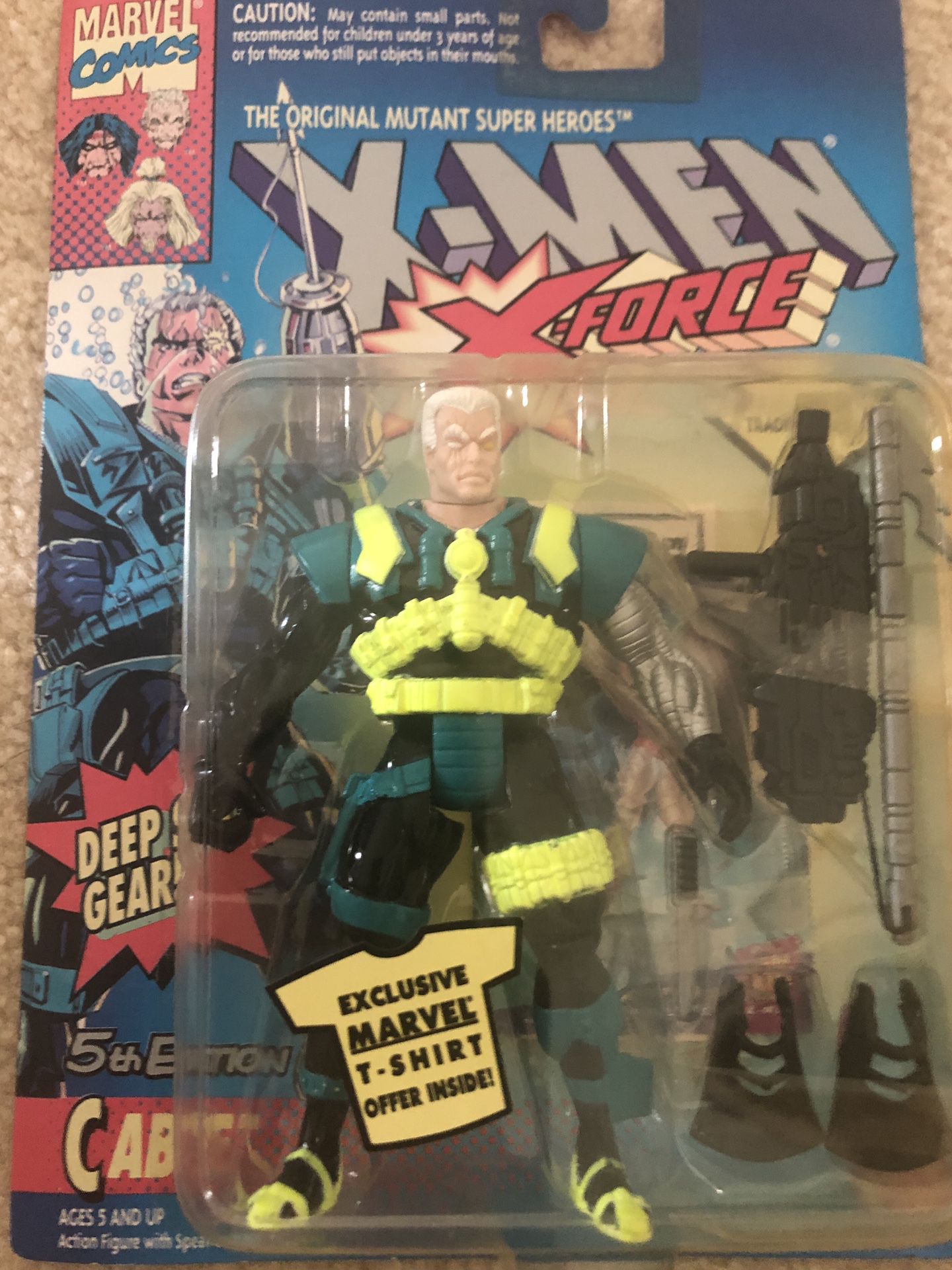 X-men X-Force Marvel action figures