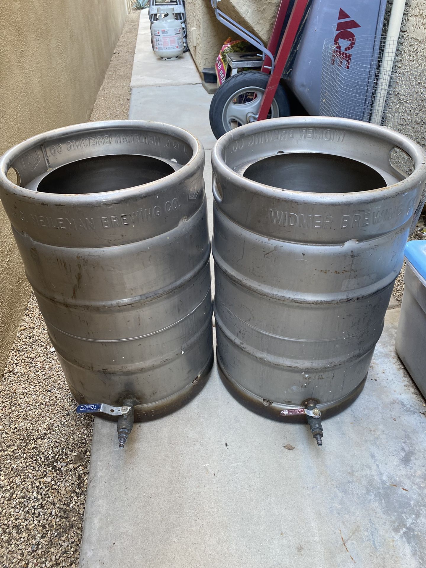 Converted keg Kettles