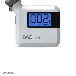 BacTrac breathalyzer just being responsible new