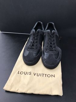 LOUIS VUITTON LEATHER SUEDE LEATHER SHOE