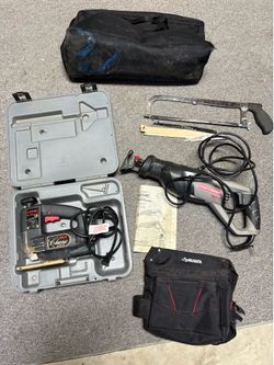 Skill jigsaw, craftsman reciprocating saw plus bag