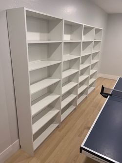White Bookshelf