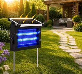 Mosquito zapper-solar charge/USB charging port