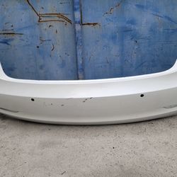 2017-2022 Tesla Model 3 Rear Bumper Cover  White No Shipping 