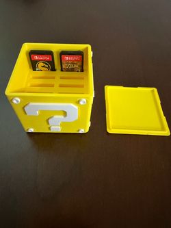 Question Block Game Cartridge Holder for Switch 1 & 2