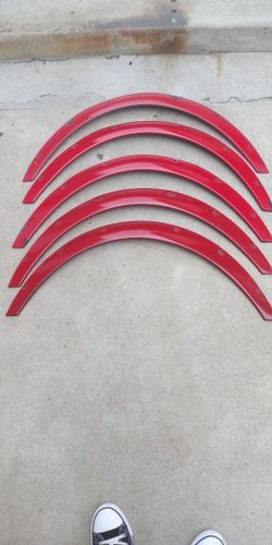 Fender Flares 1.75 In" ABS Plastic