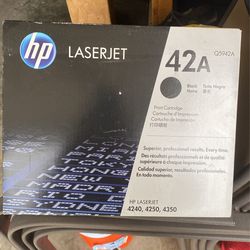 HP 42A Black Toner Cartridge