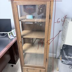 Beautiful Glass Door Cabinet 