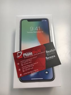 Brand new sealed iPhone X 64GB sprint $799