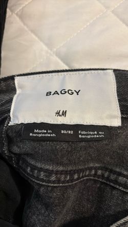 men baggy H&M jeans 