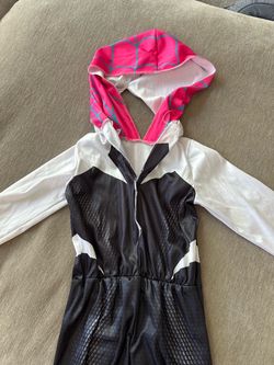 Girls ghost spider costume