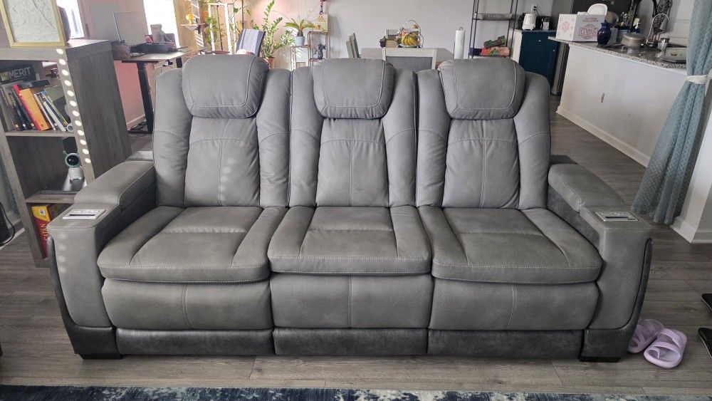 Ashley Durapella Recliners Sofa