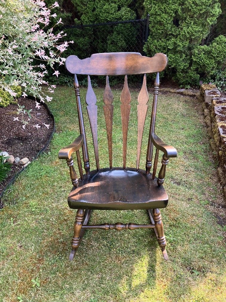Wooden Rocking Chair
