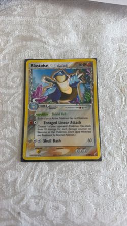 Blastoise Delta Species Pokémon Card 110 HP